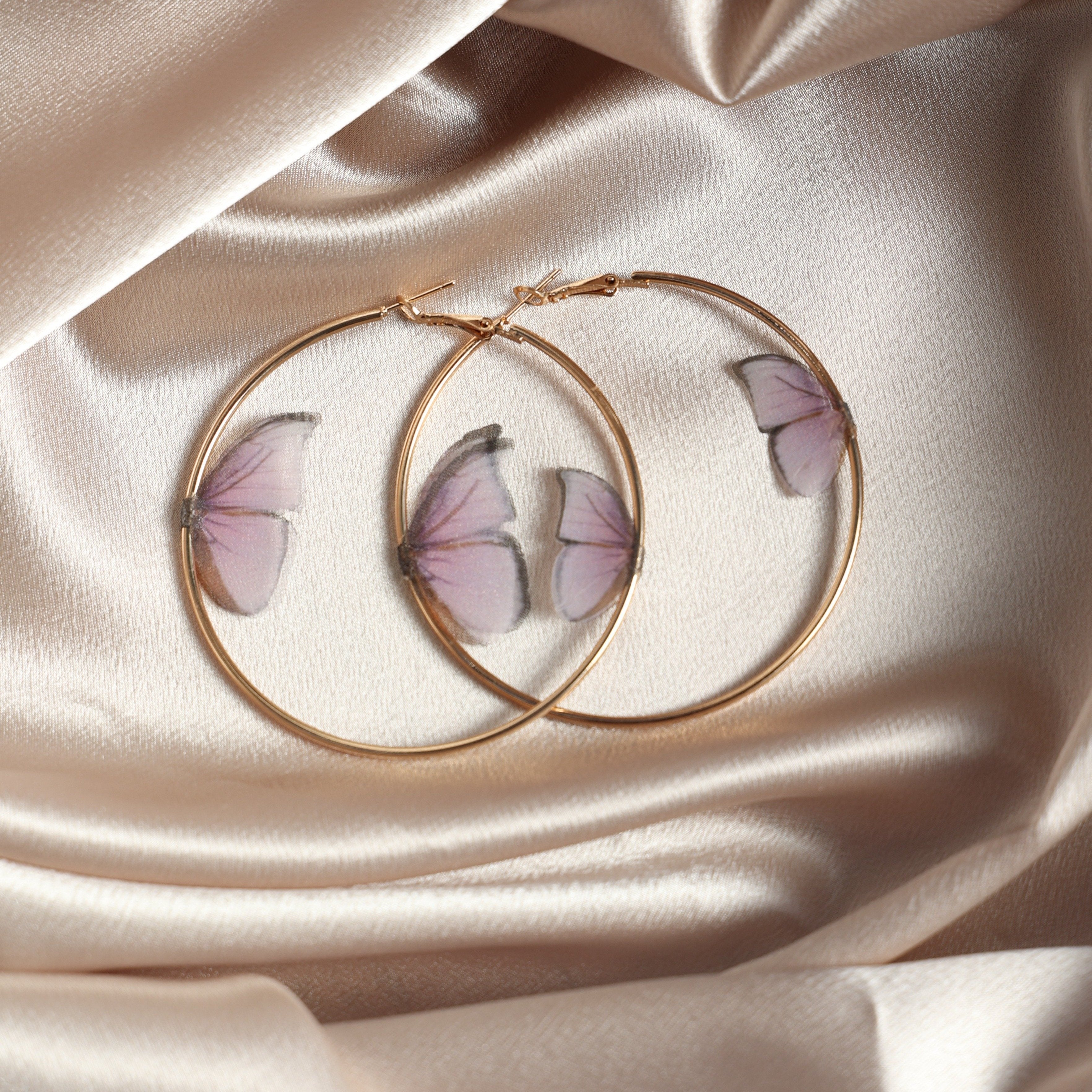 Butterfly Heaven Hoops