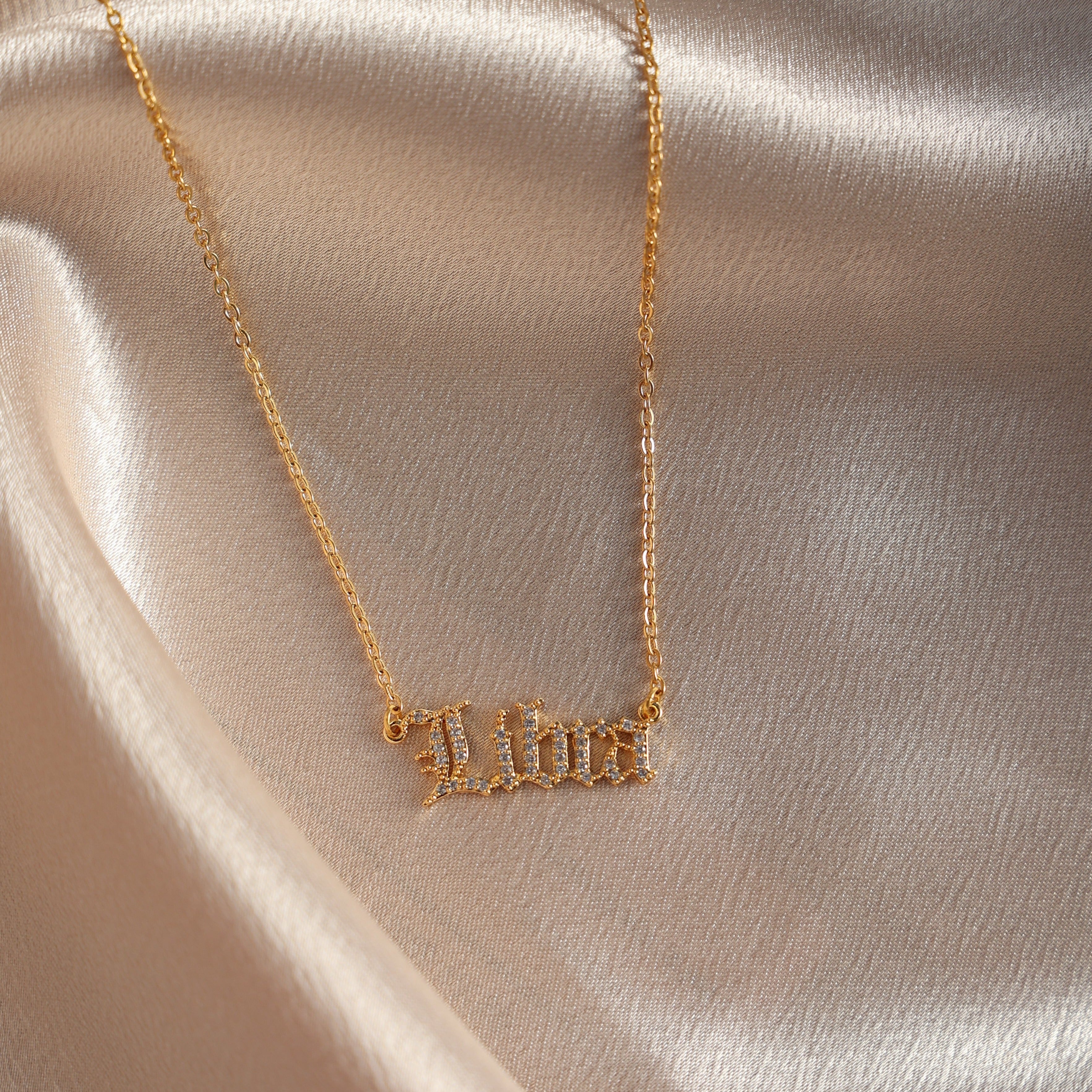 Gold Zodiac Sign Necklace