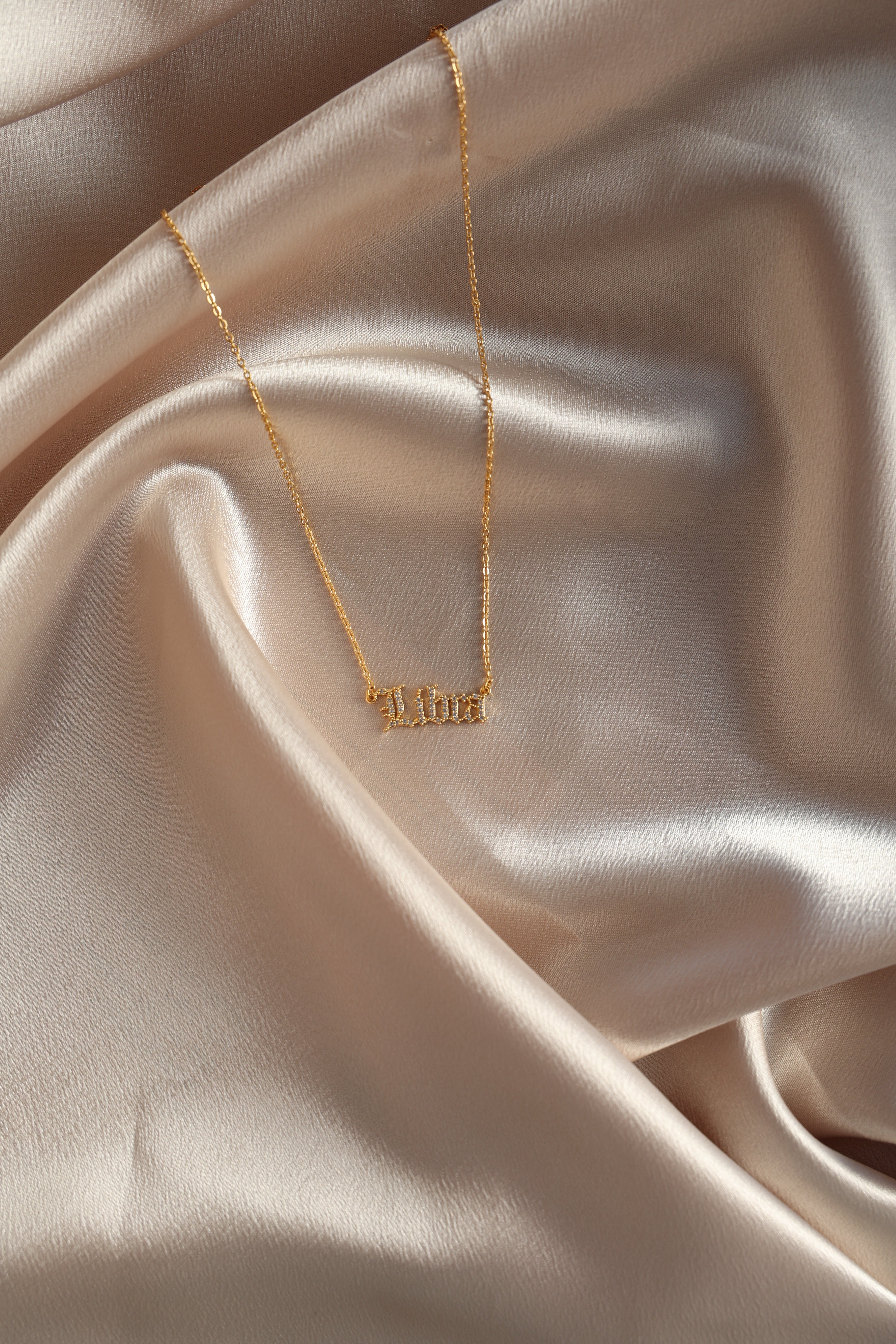 Gold Zodiac Sign Necklace