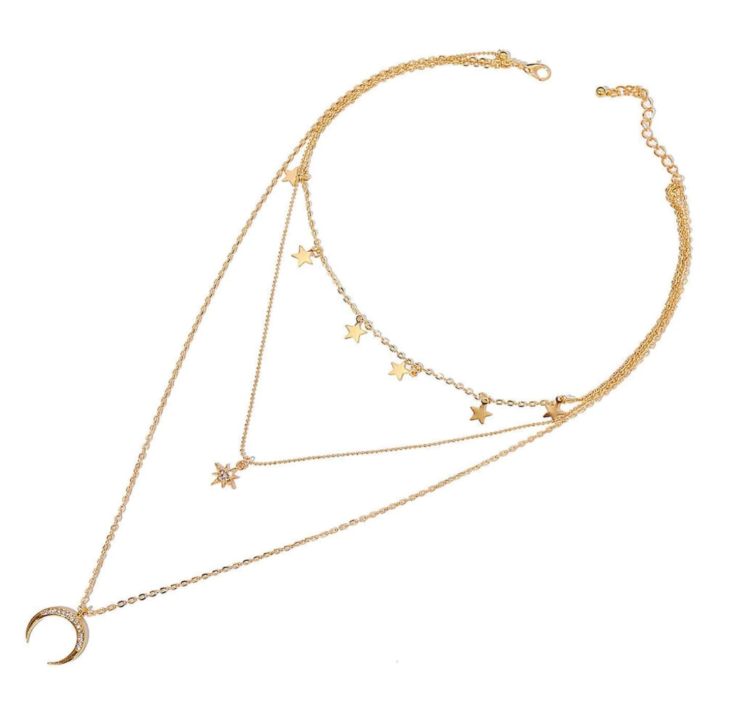 Shooting Star Necklace Set