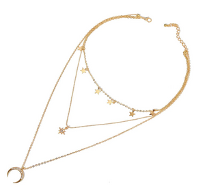 Shooting Star Necklace Set