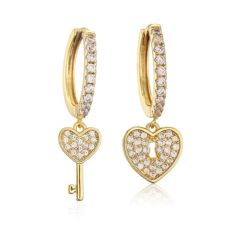 Key To My Heart Earrings