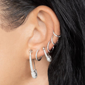 Safety Pin Solidarity Earrings