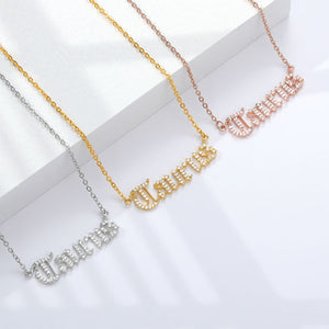 Silver Zodiac Sign Necklace