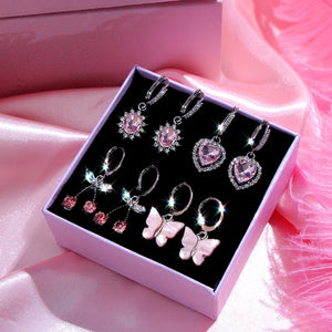 Heavenly Pink Earrings Collection
