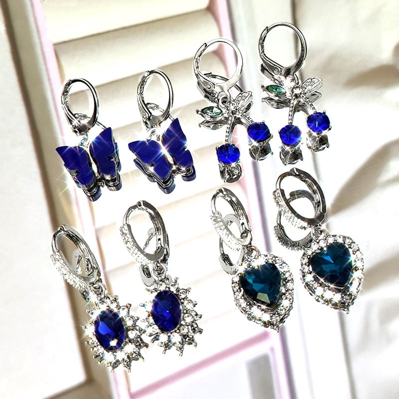 Heavenly Blue Earrings Collection