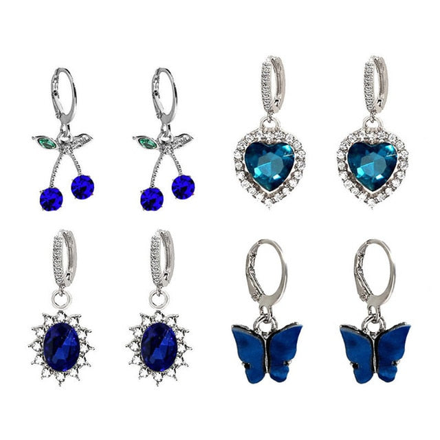 Heavenly Blue Earrings Collection