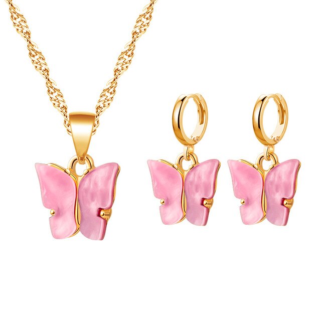 Blush Butterfly Set