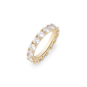 Crystal Eternity Ring