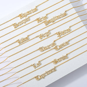 Gold Zodiac Sign Necklace