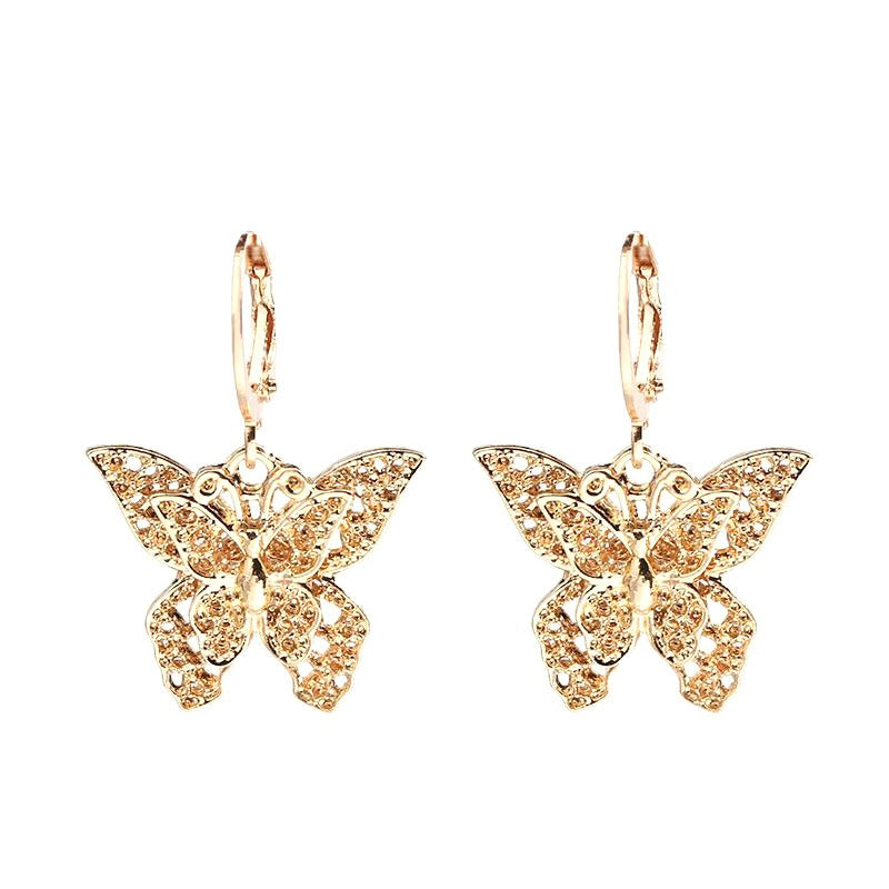 Bedazzled Butterfly Earrings