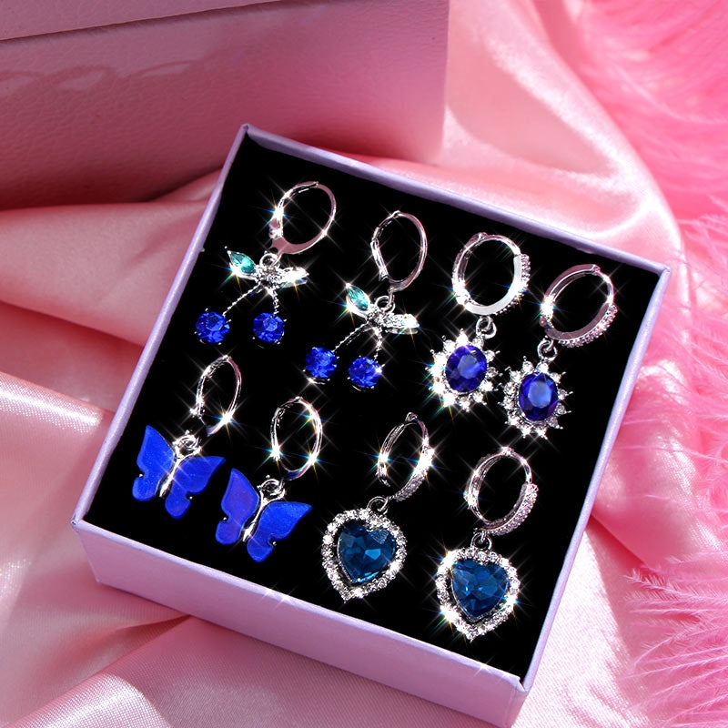 Heavenly Blue Earrings Collection