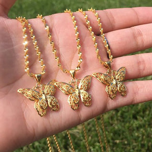 Enchanted Butterfly Necklace