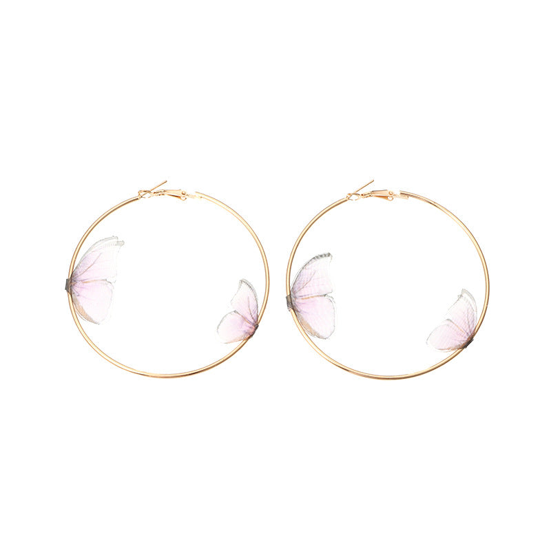 Butterfly Heaven Hoops