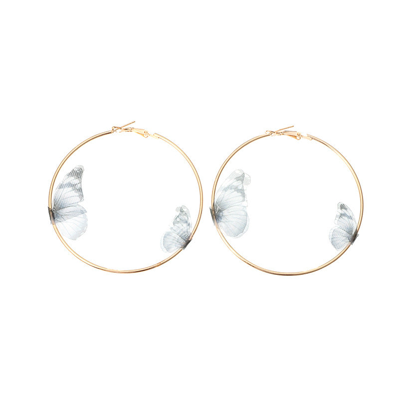 Butterfly Heaven Hoops