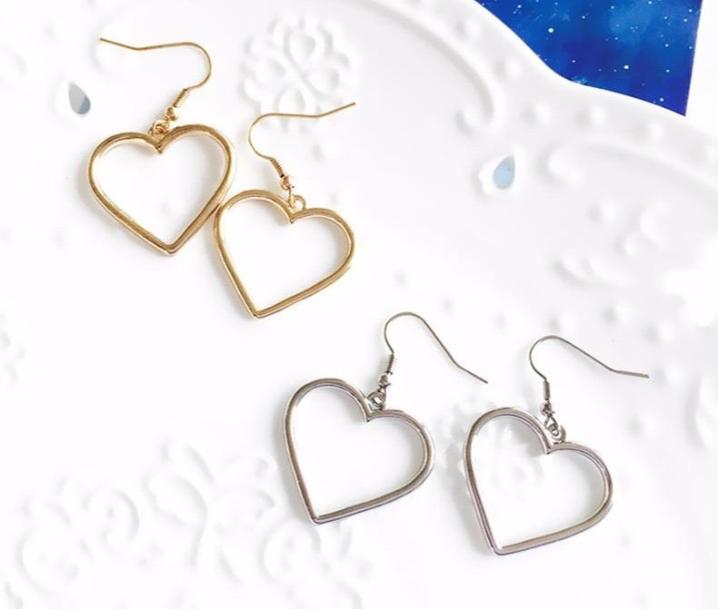 Hollow Heart Hoops