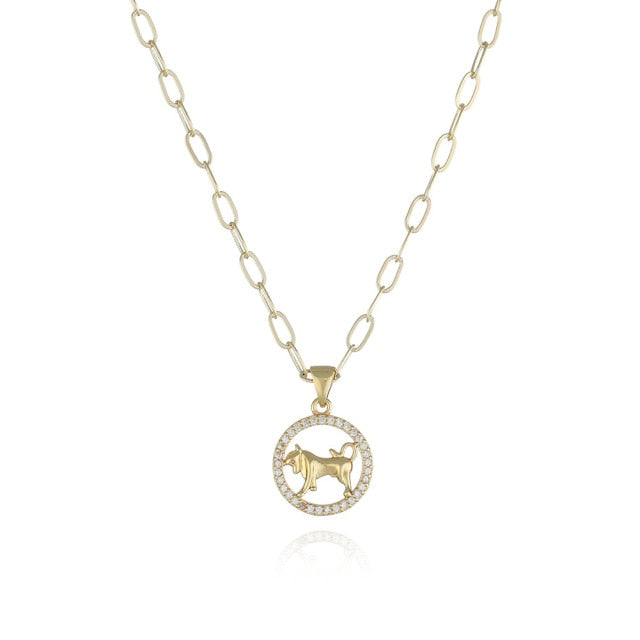 Zodiac Constellation Necklace