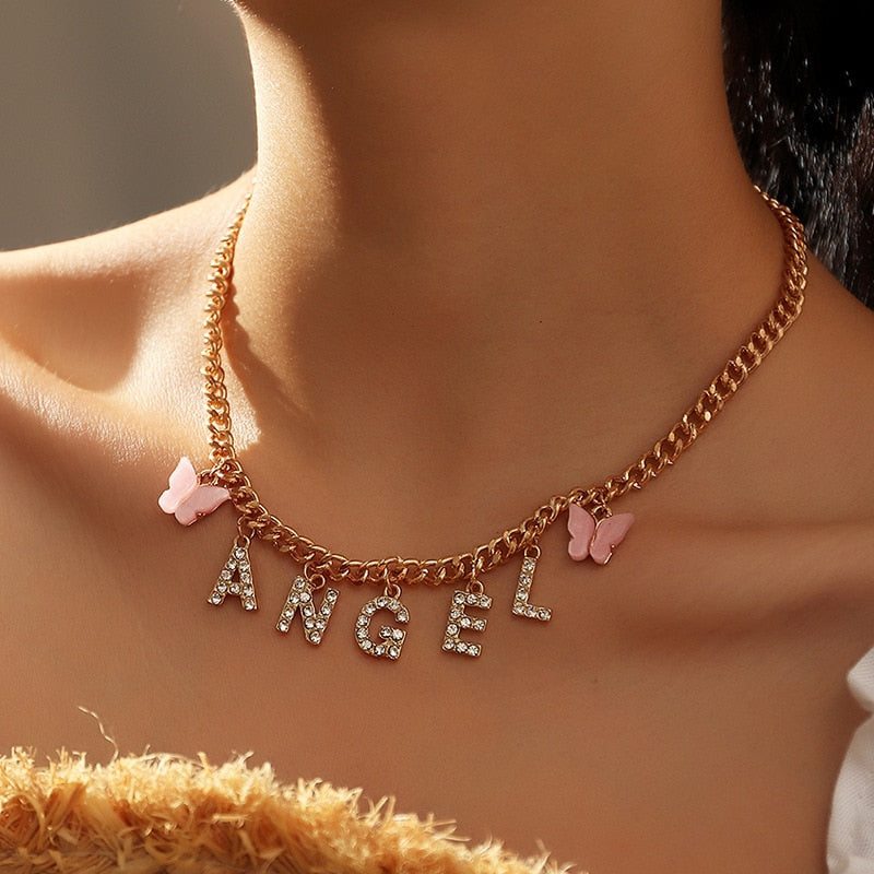 Butterfly Angel Necklace