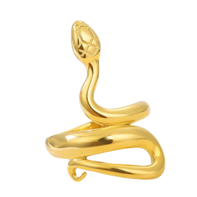 Forbidden Love Snake Ring