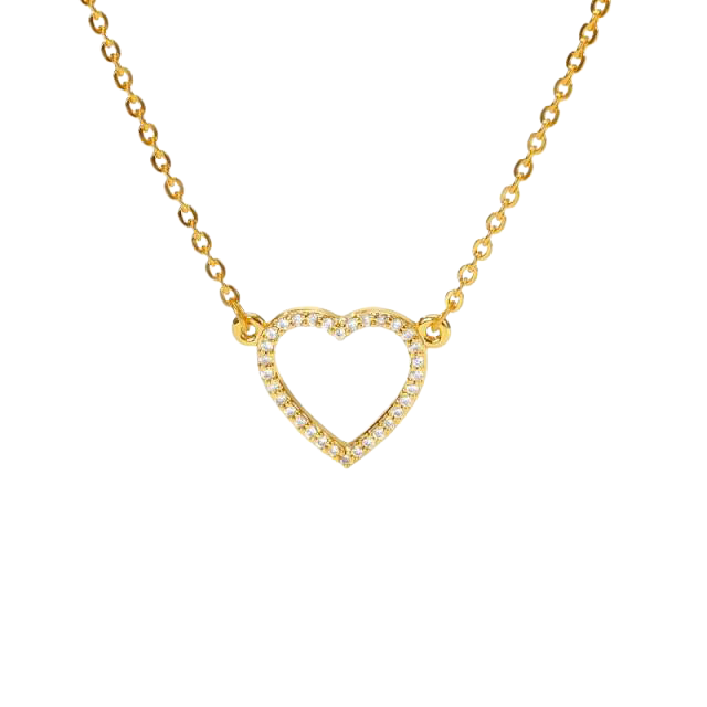 Heart of Diamonds Necklace