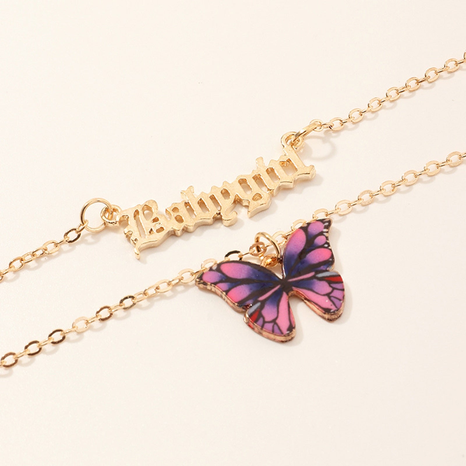 Baby Girl Butterfly Necklace